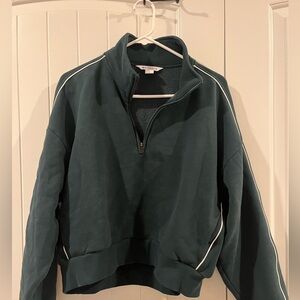 Athleta Forever Fleece 1/2 zip sweatshirt